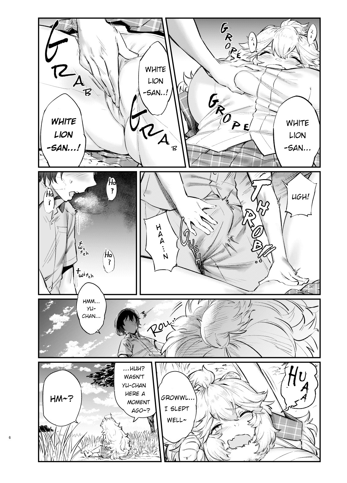 Hentai Manga Comic-White Lion's Naptime-Read-5